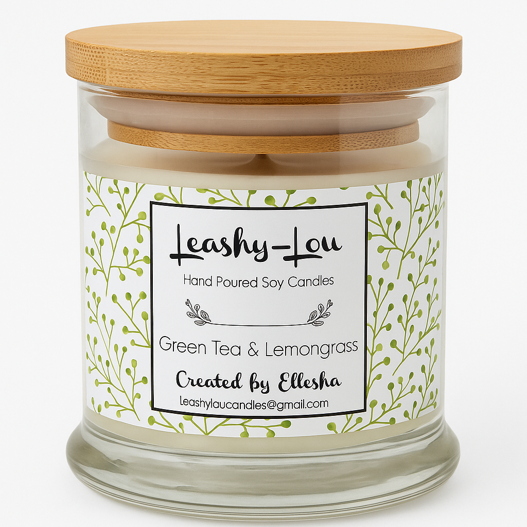 Green Tea & Lemongrass Candle