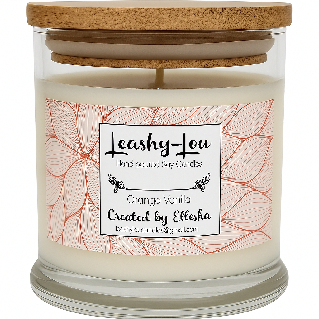 Orange Vanilla Soy Candle