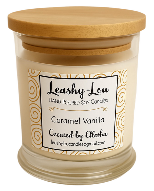 Caramel Vanilla Soy Candle